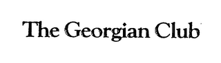 THE GEORGIAN CLUB logo