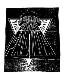 THE GIANT KILLER DANNY PADILLA logo