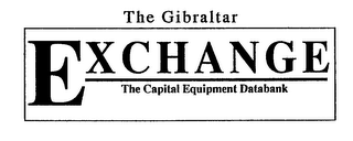 THE GIBRALTAR EXCHANGE THE CAPITAL EQUIPMENT DATABANK logo