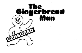 THE GINGERBREAD MAN CENSORED logo