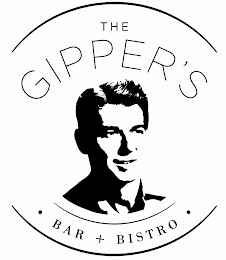 THE GIPPER'S · BAR + BISTRO · logo