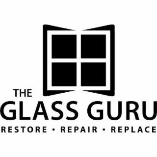 THE GLASS GURU RESTORE • REPAIR • REPLACE logo