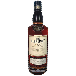 THE GLENLIVET XXV TWENTY FIVE YEARS OF AGE logo