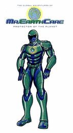 THE GLOBAL ADVENTURES OF MR.EARTHCARE PROTECTOR OF THE PLANET logo