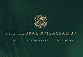 THE GLOBAL AMBASSADOR HOTEL RESTAURANTS WELLNESS logo