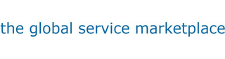 THE GLOBAL SERVICE MARKETPLACE logo