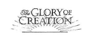 THE GLORY OF CREATION logo