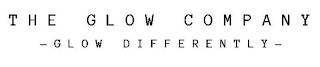 THE GLOW COMPANY - GLOW DIFFERENTLY - logo