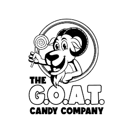 THE G.O.A.T. CANDY COMPANY logo