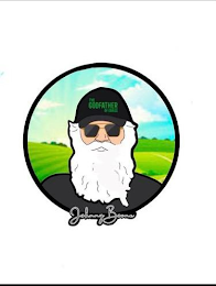 THE GODFATHER OF GRASS JOHNNY BOONE logo