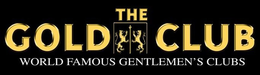 THE GOLD CLUB WORLD FAMOUS GENTLEMEN'S CLUBS logo