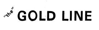 "THE" GOLD LINE logo