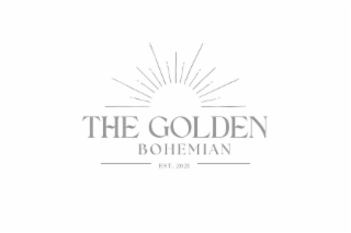 THE GOLDEN BOHEMIAN EST. 2021 logo