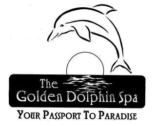 THE GOLDEN DOLPHIN SPA YOUR PASSPORT TO PARADISE logo