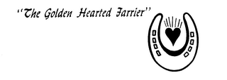 "THE GOLDEN HEARTED FARRIER" logo