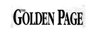 THE GOLDEN PAGE