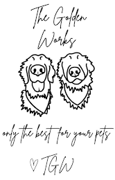 THE GOLDEN WORKS ONLY THE BEST FOR YOUR PETS TGW logo