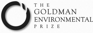 THE GOLDMAN ENVIRONMENTAL PRIZE logo