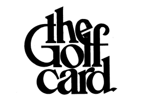 THE GOLF CARD logo