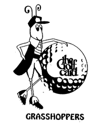 THE GOLF CARD GRASSHOPPERS logo
