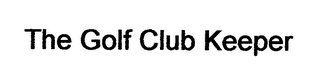 THE GOLF CLUB KEEPER logo