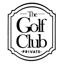 THE GOLF CLUB PRIVATE logo