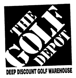 THE GOLF DEPOT DEEP DISCOUNT GOLF WAREHOUSE logo