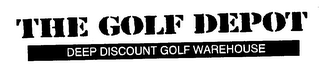 THE GOLF DEPOT DEEP DISCOUNT GOLF WAREHOUSE logo