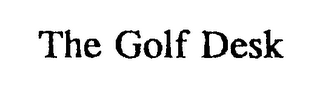 THE GOLF DESK logo