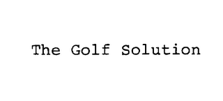 THE GOLF SOLUTION logo