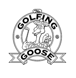 THE GOLFING GOOSE logo