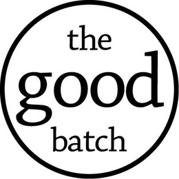 THE GOOD BATCH logo