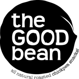THE GOOD BEAN ALL NATURAL ROASTED CHICKPEA SNACKS logo