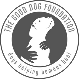 THE GOOD DOG FOUNDATION DOGS HELPING HUMANS HEAL logo