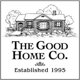 THE GOOD HOME CO, ESTABLISHED 1995 logo