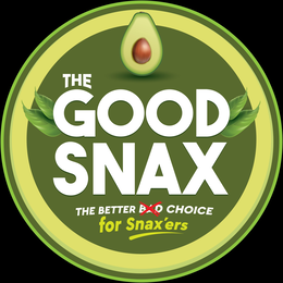 THE GOOD SNAX THE BETTER BAD CHOICE FOR SNAX'ERS logo