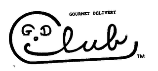 THE GOURMET DELIVERY CLUB logo