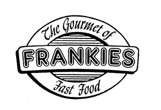 THE GOURMET OF FRANKIES FAST FOOD logo