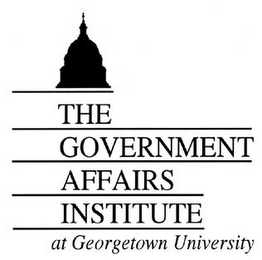 THE GOVERNMENT AFFAIRS INSTITUTE AT GEORGETOWN UNIVERSITY logo