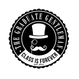 THE GRADUATE GENTLEMAN CLASS IS FOREVER EST. 2015 logo