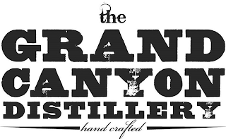 THE GRAND CANYON DISTILLERY HAND CRAFTED logo