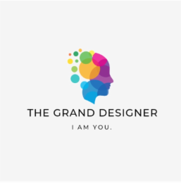 THE GRAND DESIGNER I AM YOU. logo