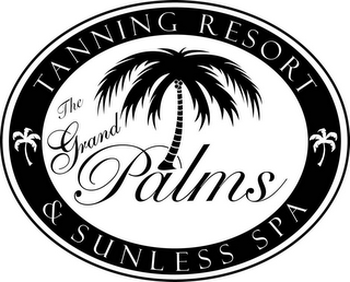 THE GRAND PALMS TANNING RESORT & SUNLESS SPA logo