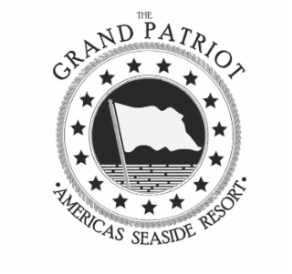 THE GRAND PATRIOT · AMERICAS SEASIDE RESORT · logo