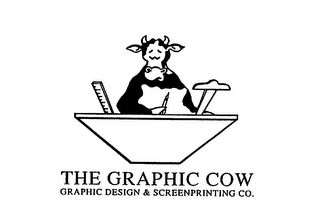 THE GRAPHIC COW GRAPHIC DESIGN & SCREENPRINTING CO. logo