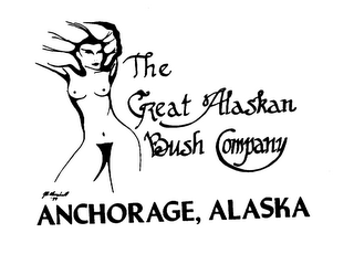 THE GREAT ALASKAN BUSH COMPANY ANCHORAGE, ALASKA logo
