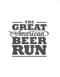 THE GREAT AMERICAN BEER RUN logo