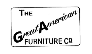 THE GREAT AMERICAN FURNITURE CO logo