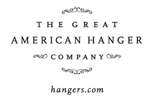 THE GREAT AMERICAN HANGER COMPANY HANGERS.COM logo