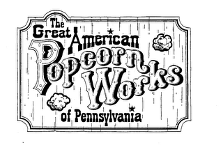THE GREAT AMERICAN POPCORN WORKS OF PENNSYLVANIA logo